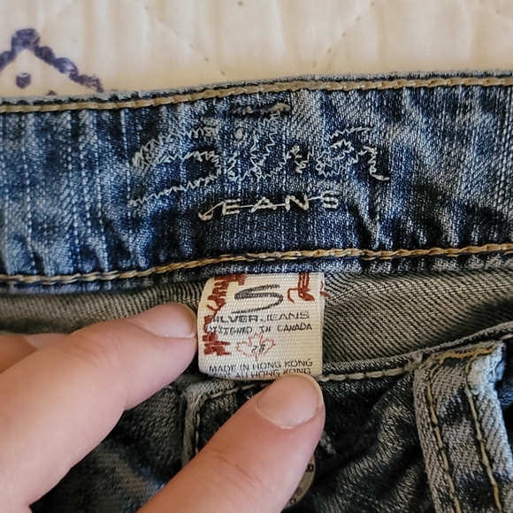 Silver Jeans Boot/Flare Cut Jeans Sz 28 - Picture 3 of 9